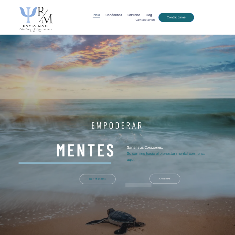 Rocio Mori Psycologa Website